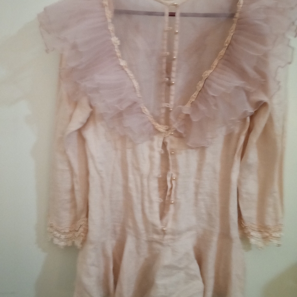 Ladies Plus Size Blouse Size 16 - Picture 2 of 2